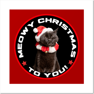 SCARY MEOWY CHRISTMAS Posters and Art